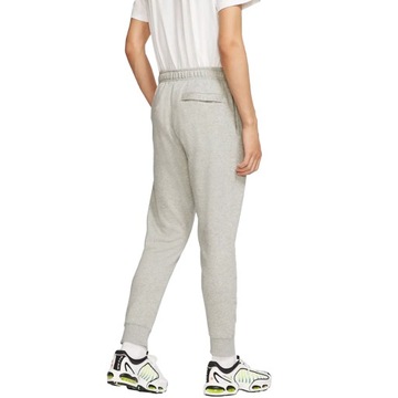 L Spodnie męskie Nike NSW Club Jogger FT szare BV2