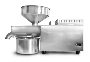 Domowa PRASA DO TŁOCZENIA OLEJU na Zimno i Ciepło Wyciskarka Wytłaczarka