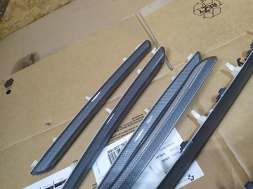 ДЕКОР КАРБОНОВЫЕ ПОЛОСКИ RS3 A3 8V