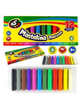 ASTRA - plastelina - 12 sztuk