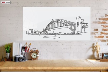 Магнитная стеклянная доска 180х120 SUPERWHITE