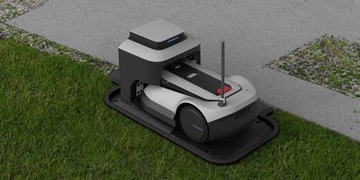 Робот косит автоматическую травяную косилку без кабеля ecovacs wifi GPS