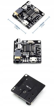 Модуль BT Bluetooth 5.0 mp3-ресивер VHM-314