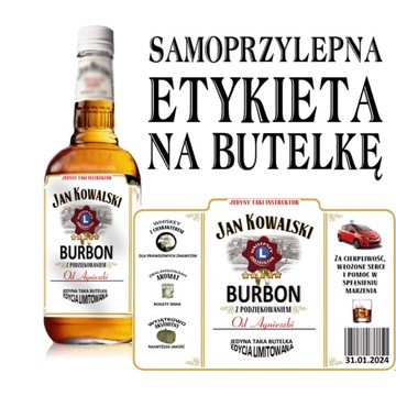 PODZIĘKOWANIE DLA INSTRUKTORA JAZDY Etykieta JIM B