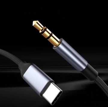 КАБЕЛЬ АДАПТЕРА Тип адаптера USB-C 3.1, мини-разъем 3,5 мм, аудио AUX DAC, 1,5 м