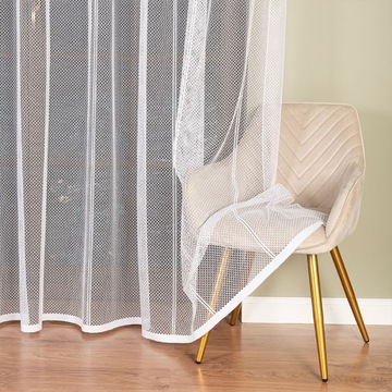 Firana na metry żakard 250 Dzika Siatka