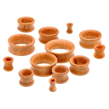 TUNEL PLUG DREWNIANY BAMBUSOWY 16 mm