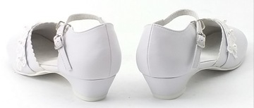 АМЕРИКАНСКАЯ КОМ 42 ТУФЛИ ДЛЯ ДЕВОЧЕК БЕЛЫЕ 34