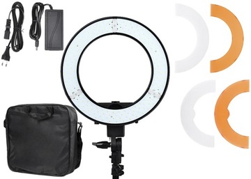 LAMPA PIERŚCIENIOWA LED RING SELFIE MAKIJAŻ 45W