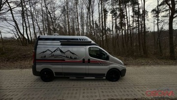 Renault Trafic II Kabina 2.0 dCi 115KM 2009 Renault Trafic Kamper 2.0dci klima kuchenka zlew lozko WC tv przetwornica, zdjęcie 6