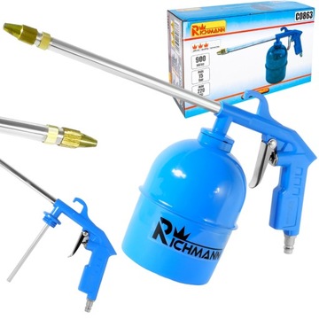 PISTOLET DO ROPOWANIA 900ML KONSERWACJI MYCIA ROPOWNICA RICHMANN C0863