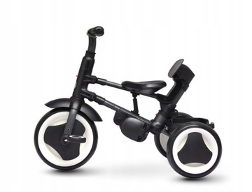 Детский трехколесный велосипед Rito Qplay с крышей, красный