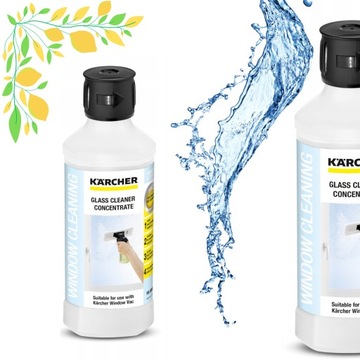 NOWOŚĆ!!! PŁYN DO SZYB KARCHER 500 ML DO OKIEN LUSTER MYJEK WV RM 500 EKO