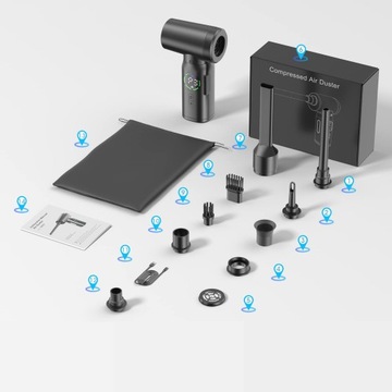 5500 PA WIELOFUNKCYJNY ODKURZACZ RĘCZNY PRZENOŚNY ODKURZACZ SAMOCHODOWY