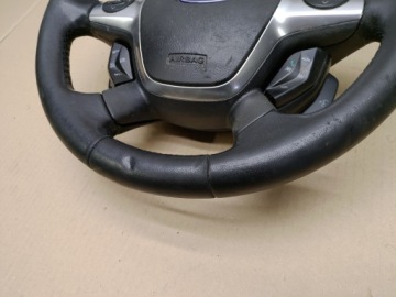 РУЛЕВОЕ КОЛЕСО + ПОДУШКА БЕЗОПАСНОСТИ МНОГОФУНКЦИОНАЛЬНАЯ КОЖАНАЯ FORD C-MAX MK2 II 2010-2014 гг.