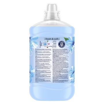 COCCOLINO FRESH&SOFT РАЗМЯГЧИТЕЛЬ ДЛЯ ТКАНИ BLUE SPLASH 2 x 1,7 л = 136 стирок