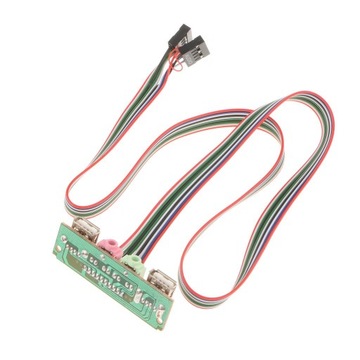 2 корпуса для ПК, передняя панель, USB-аудио