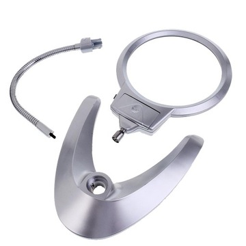 Увеличительное стекло 2X5X для чтения, ремонта ювелирных изделий, гибкая шея
