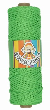 Sznurek poliestrowy Łowiczanka 3 mm 100m Limonkowy