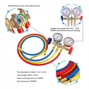 R12 R134a R404a Czynnik chłodniczy Klimatyzacja