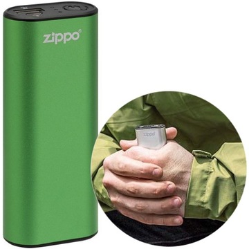 Ogrzewacz Powerbank do rąk zippo 40615 6h zielony
