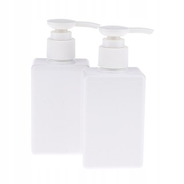 2 . × 150 ml butelki po szamponie z pompką