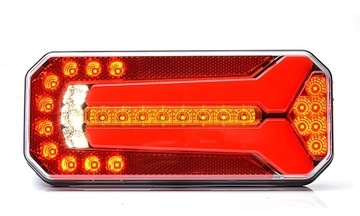 LAMPA TYLNA ZESPOLONA LED DIODA WAŚ W150 lawety