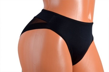 3-PAK MAJTKI DAMSKIE FIGI TRANSPARENTNE Z SIATK XL