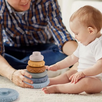 МЯГКИЕ РЕЗИНОВЫЕ СЕНСОРНЫЕ БЛОКИ, ПРОРЕЗЫЧКИ, БУКВЫ, БАШНЯ, ДИСКИ, МЕДВЕДЬ КОАЛА