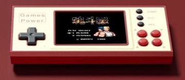 МИНИ-РЕТРО ПОРТАТИВНАЯ КОНСОЛЬ НА 500 ИГР + ТВ