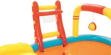 Nadmuchiwany Plac Zabaw 435 x 213 cm BESTWAY Z Basenem