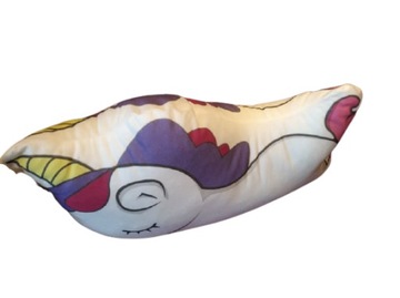 ПОДУШКА В ФОРМЕ ЕДИНОРОГА, ДВУСТОРОННЯЯ