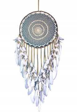 ŁAPACZ SNÓW Makrama dekoracja boho na ścianę 120cm