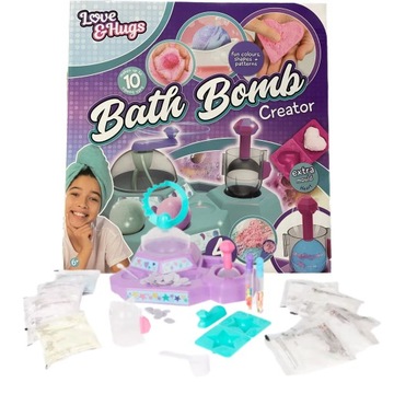 ZESTAW DO TWORZENIA KUL DO KĄPIELI BATH BOMB XOXO ZABAWA PREZENT DLA DZIECI