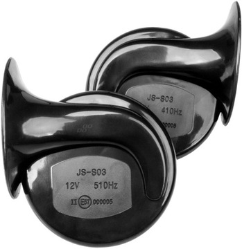 KLAKSON SYGNAŁ DŹWIĘKOWY FANFARA 12V DWUTONOWY