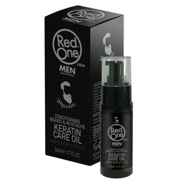 REDONE BEARD MUSTACHE KERATIN FOR MEN OLEJEK DO BRODY I WĄSÓW Z KERATYNĄ 50