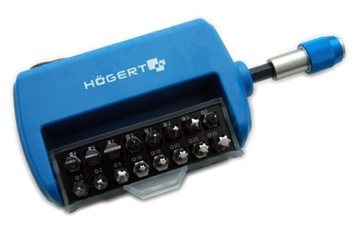 Högert HT1S401 Bity, końcówki wkrętakowe 1/4