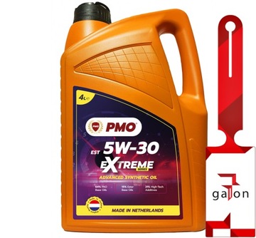 PMO Extreme EST 5w30 4L PAO+ Ester - syntetyczny olej silnikowy