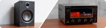 Стереосистема TAGA TAV-807B HTR-1000CD с лампами венге