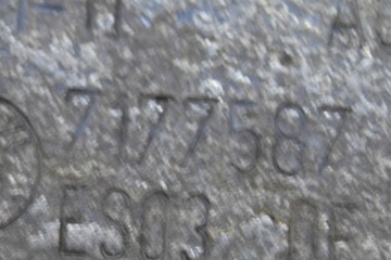 BMW 7 F01 ZADNÍ LEVÉ DVEŘE HORNÍ PANT 7177587 2012