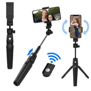 KIJ SELFIE STICK STATYW TRIPOD PILOT BLUETOOT K20
