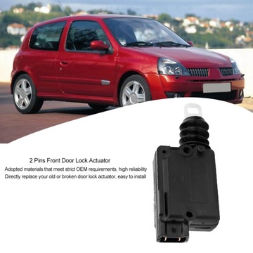 7702127213 2-PINOWY VZPĚRA/TLAKOVAČ ZÁMKU PŘEDNÍCH DVEŘE DO RENAULT CLIO II/