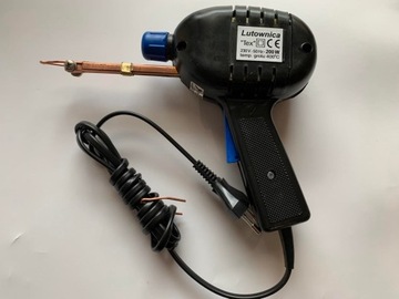 Трансформаторный паяльник 200W TEX BLACK BLACK