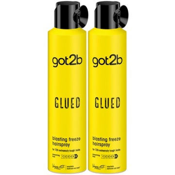 Schwarzkopf Got2b Glued Spray Utrwalający 2x300ml