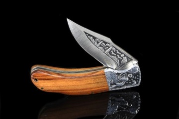 Нож охотничий WOLF TAIGA HUNTING Russia 65Х13 NS48