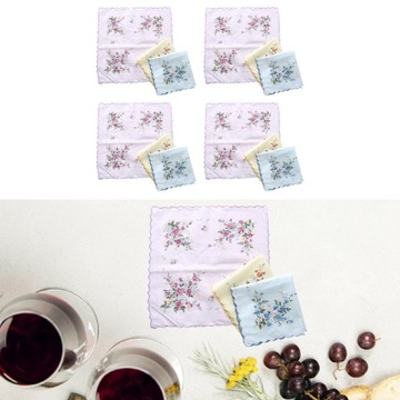 12 шт. Женские салфетки 30 x 30 см, мягкие,