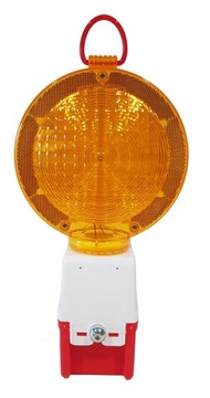 Lampa diodowa ostrzegawcza zmierzchowa żółta