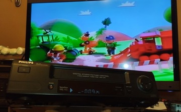 Видеомагнитофон Philips VR410, ОРИГИНАЛЬНЫЙ ПУЛЬТ!