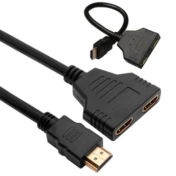 Разветвитель HDMI сплиттер 2 порта fhd