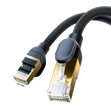 Kabel Ethernet FTP RJ45 kat.8 LAN 40 Gb/s 2000 MHz Cu Miedź 2m